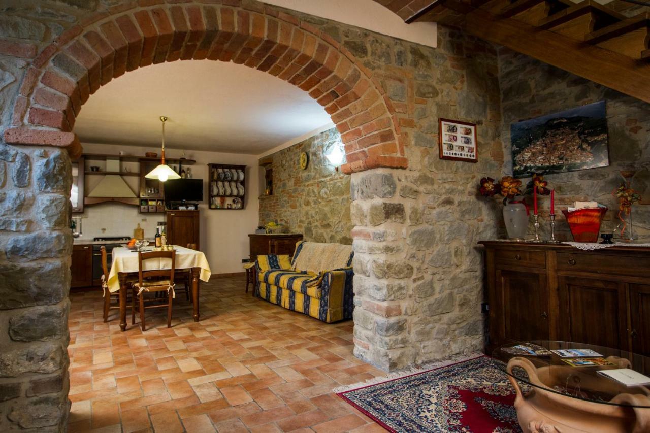 コルトーナCasa Elenaアパートメント エクステリア 写真