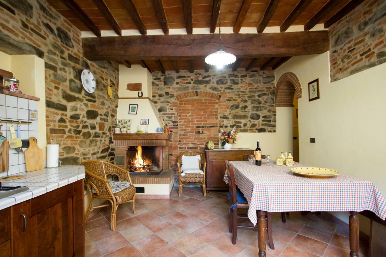 コルトーナCasa Elenaアパートメント エクステリア 写真
